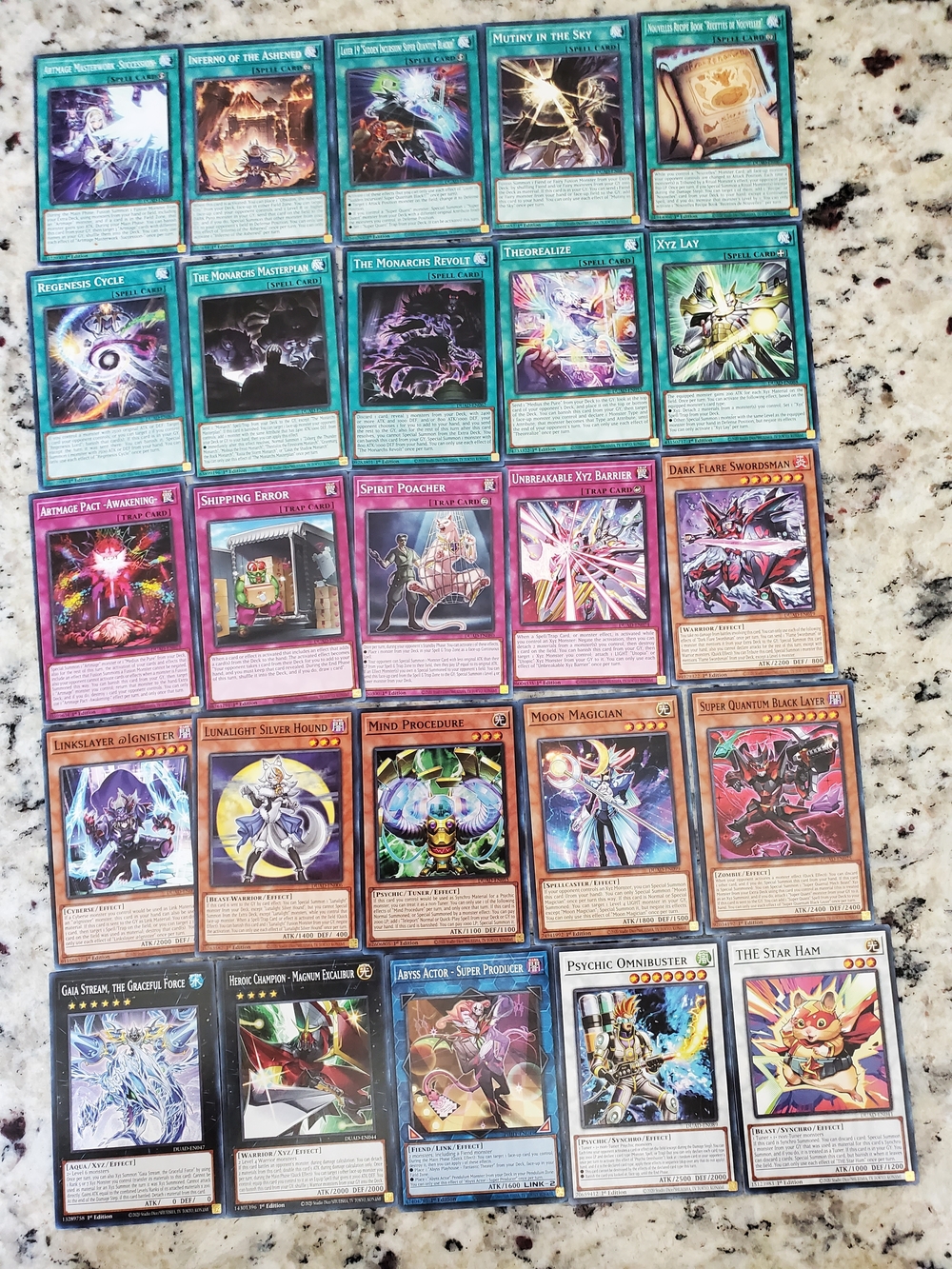 25 Yu-Gi-Oh! Duelist's Advance (DUAD) Starter Card Bundle!